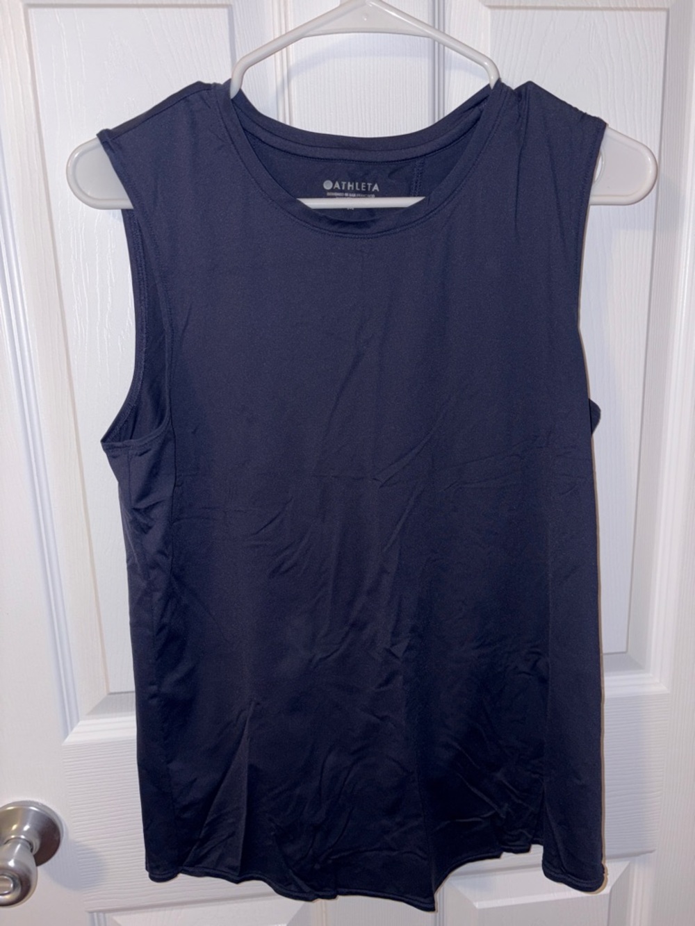 Athleta Women's Navy Sleeveless Performance Tank Top